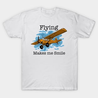 Flying make me smile T-Shirt